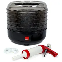 Desidratador de Alimentos, com 5 bandejas, 400W, 110v, RONCO, Preto