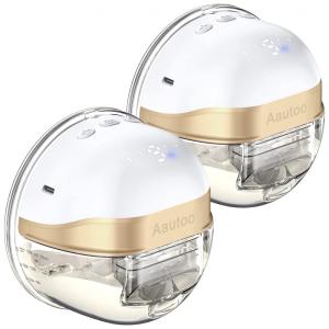 Electric Breast Pump Portable Breast Pump Wearable Hands Free Breast Pump LCD Display 1500mAh Low Noise 4 Mode 21 Levels Breastfeeding Pump