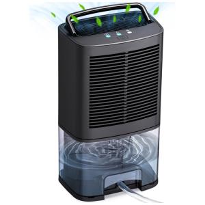 Donatello Desumidificador 2L com Mangueira de Drenagem, Área 32 m2, Preto