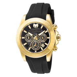 Relgio masculino TechnoMarine Manta Ray - 42 mm. Preto TM-219035