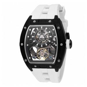 Relógio Masculino Invicta S1 Rally Torque Automático com Mostrador Esqueleto 44mm, Branco 49035