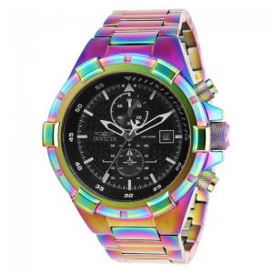 Relógio Masculino de Quartzo Aviator, Invicta 28135, Iridescente