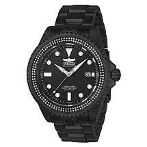 Relógio Masculino Automático Pro Diver 0,76 quilates com Mostrador Madrepérola, Invicta 23335, Preto