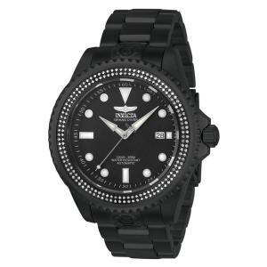 Relógio Masculino Automático Pro Diver 0,76 quilates com Mostrador Madrepérola, Invicta 23335, Preto