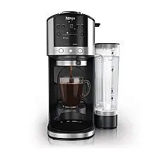 Cafeteira Ninja DualBrew Inox 12 xícaras Café em Pó e Cápsulas 4 Estilos de Preparo Cold Brew GP161 110V