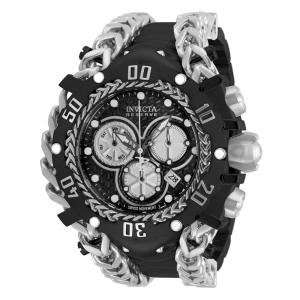 Relógio Masculino Reserve Gladiator, Invicta 34435, Preto e Prata