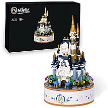 Kit de Construção Caixa de Música do Castelo com 617 Peças, Nifeliz, Colorido