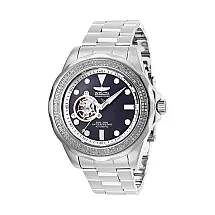 Relógio Masculino Automático Pro Diver 0,76 quilates com Mostrador Madrepérola, Invicta 27635, Prata