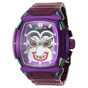 Relógio Masculino Invicta DC Comics Joker, Roxo 43735