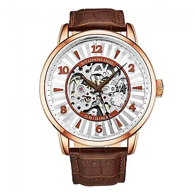 Relógio Masculino Stuhrling Esqueleto 3973