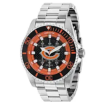 Relógio masculino Invicta NFL Chicago Bears , aço ZG 36935