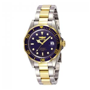 Relógio Masculino Pro Diver, Invicta 8935, Prata, Dourado e Azul