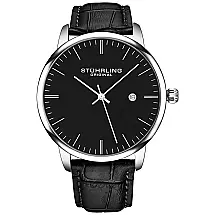 Relógio Masculino Quartzo, Resistente 50m, STUHRLING 3997Z.2, Preto