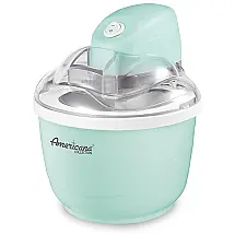 Máquina de Sorvete Sorveteira, 1 Litro, 110v, ELITE GOURMET EIM 520, Azul Claro