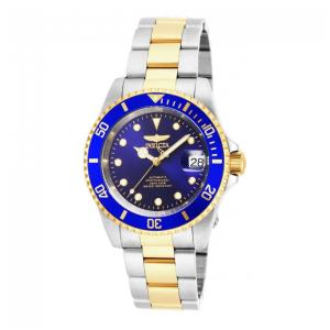 Relógio Masculino Automático Pro Diver, Invicta 17045, Prata, Dourado e Azul