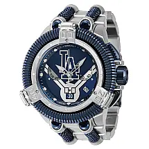 Relgio masculino calibre MLB Los Angeles Dodgers Swiss Ronda Z60 - 50 mm. Ao. Azul Escuro 43145