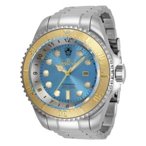 Relógio Masculino Hydromax, Invicta ZG35145, Prata e Azul Claro