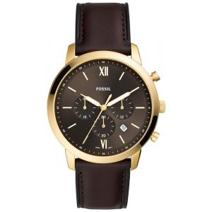 Relógio Masculino Analógico Automático, Couro, FOSSIL FS5763, Marrom