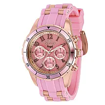 Relgio feminino anjo - 40 mm. Rosa ouro. Rosa 39345