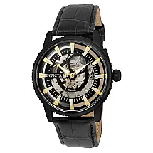 Relgio masculino automtico Objet D Art - 42 mm. Preto ZG-22645