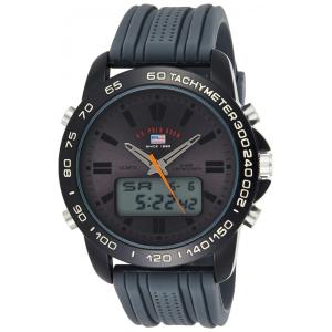 Relógio An Maclino Homem Analógico Qartzo, escuro, escuro, U.S. POLO ASSN. US9655, Cinza escuro