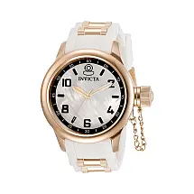 Relgio Pro Unissex - 43mm. Rosa ouro. Branco 31255