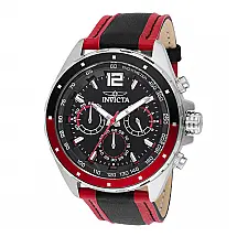 Relógio Masculino Invicta Invicta Racing 44mm, Vermelho, Preto 49355