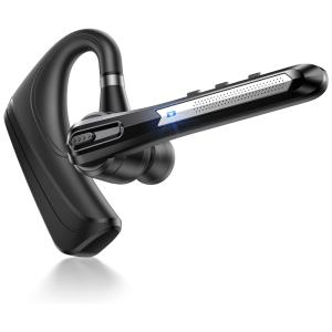 Fone de ouvido sem Fio Headset Bluetooth para Chamadas com Microfone, GPEESTRAC HSP B3, Preto