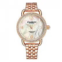 Relógio Feminino Stuhrling Symphony 3955 Quartzo 38mm, Ouro Rosa
