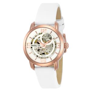 Relógio Feminino Automático Objet D Art, Invicta 22655, Branco