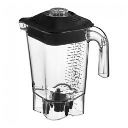 Jarra Liquidificador Hamilton Beach 6126‑755 Eclipse Transparente Policarbonato 1,9 Litro com Lâmina e Tampa