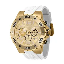 Relgio masculino profissional - 48 mm. Branco 37755