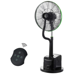 Ventilador de Coluna com 6 Velocidades e Controle Remoto, 110V 18W, Simple Deluxe, Preto