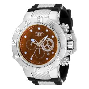 Relógio Masculino Subaqua, Invicta 32855, Preto, Prata e Vermelho