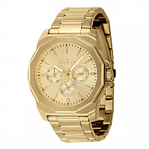 Relógio Masculino Invicta Speedway Multifunction 42mm, Dourado 46855