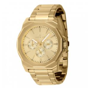 Relógio Masculino Invicta Speedway Multifunction 42mm, Dourado 46855