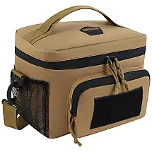HighSpeedDaddy Bolsa Térmica Portátil 15L, Mantém Quente, Frio Por até 5H, Marrom