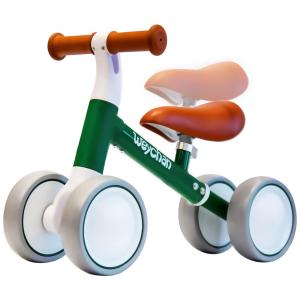 Bicicleta sem Pedal para Crianças de 12 a 36 Meses, Weychan, Verde