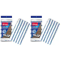 Refil Mop Flat em Microfibra para Pisos de Madeira, O Cedar, 2 Unidades