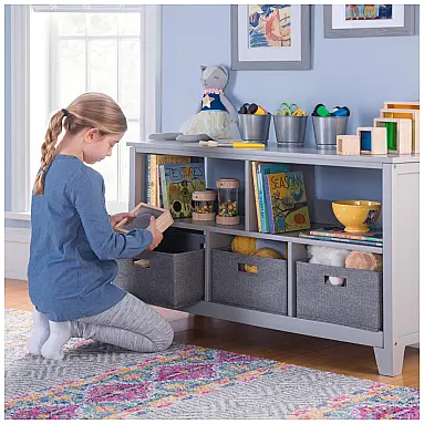 Estante infantil baixa Martha Stewart