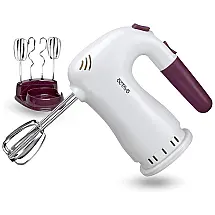 Batedeira de Mão com 5 Velocidades e Acessórios, 250W, Branca, 110v, OCTAVO CX 6651, Branco