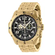 Relógio masculino Chase Durer Crossfire Swiss Ronda 5050.C - 50,5 mm, ouro CDW-0065. Invicta