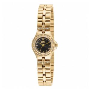 Relógio Feminino Invicta Wildflower Calibre Suíço Ronda 763, Dourado 21,5mm - Modelo 17065
