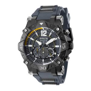 Relógio Masculino Aviator, Invicta 40165, Preto e Azul