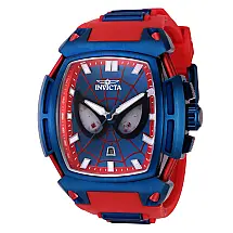 Relógio Masculino Analógico de Quartzo 53mm Invicta Marvel 3165, Azul