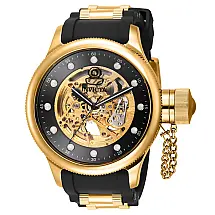 Relgio Masculino Pro Automtico - 51,5mm. Preto. Ouro 39165