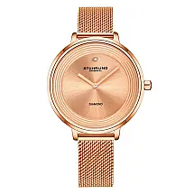 Relógio Feminino Stuhrling Sinfonia 3946 Quartzo 37mm, Ouro Rosa