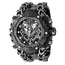 Relgio masculino reserva Marvel Pantera Negra Swiss Ronda Z60 calibre - 58,3 mm. Preto. Titnio 40565