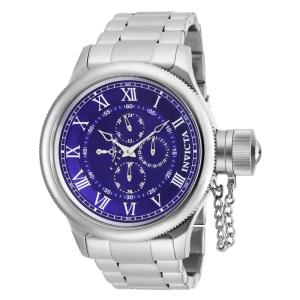 Relógio Masculino Pro Diver, Invicta 17665, Prata e Azul