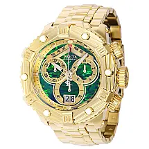 Relgio masculino reserva Huracan Swiss Ronda 8040.N calibre com mostrador Abalone - 53 mm. Ouro 39765
